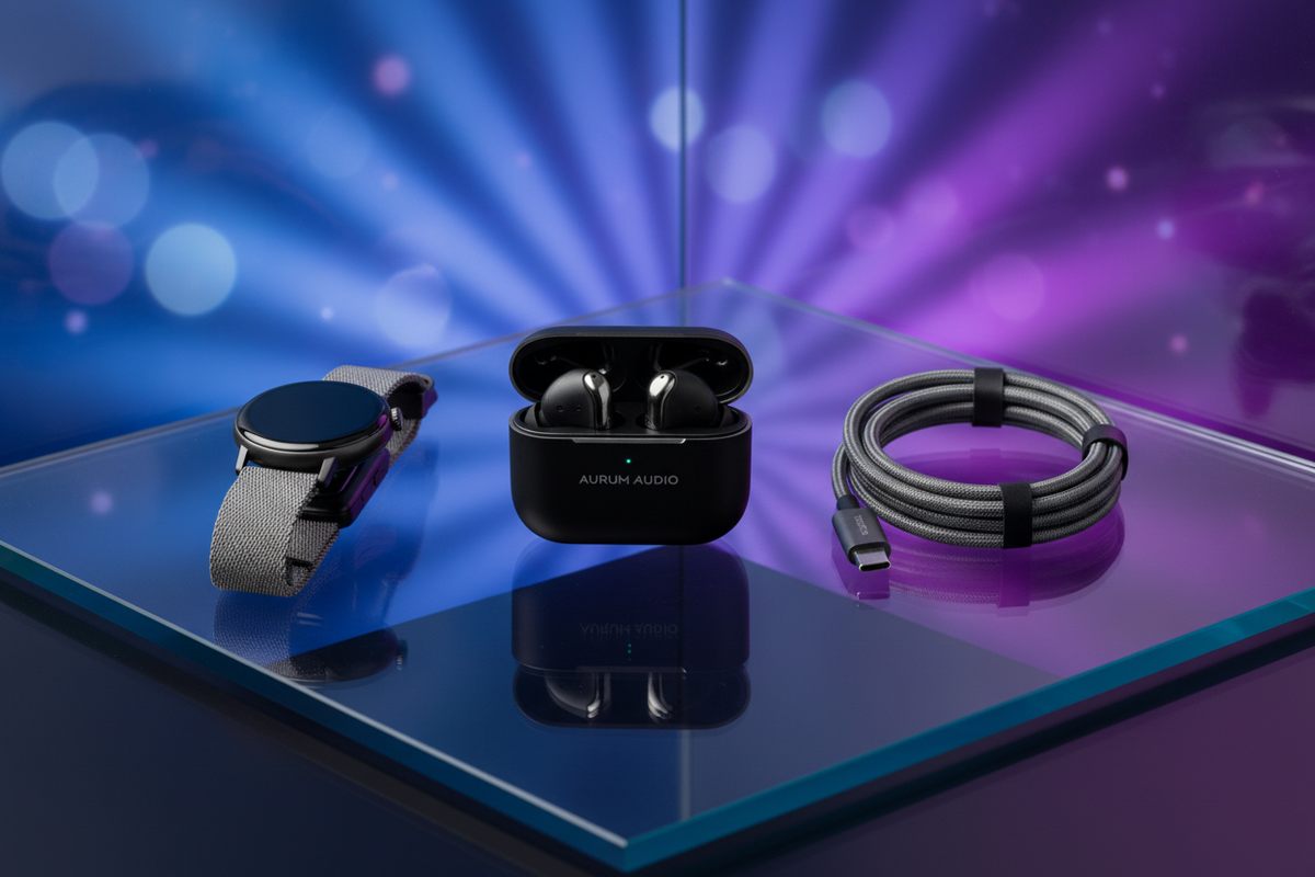 add some glassy look in the background with a radiant color